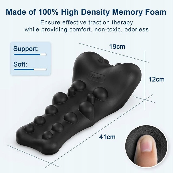Massager - relaxing neck and shoulders with massage point, pillow.
