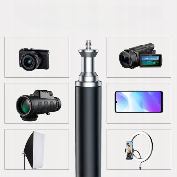 Massive and Stable Lighting Tripod 235cm 5kg for Led Studio Lamps Manufacturer code 3126