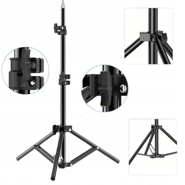 Massive and Stable Lighting Tripod 235cm 5kg for Led Studio Lamps Packaging status original