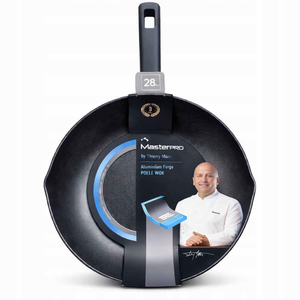 MasterPRO 28 cm Aluminum Pan Induction Nonstick Black