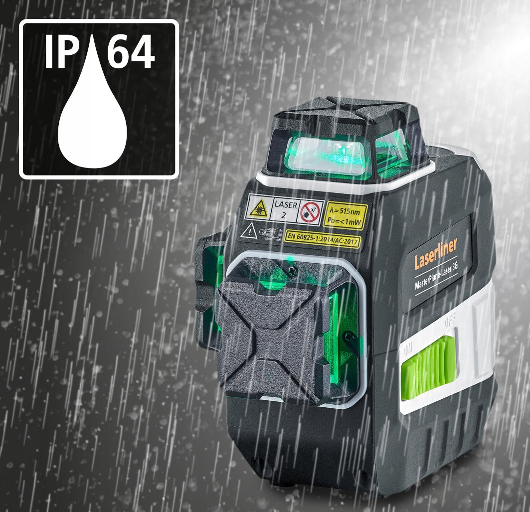 MasterPlane-Laser 3G Pro Laserliner cross laser extraordinary accuracy Maximum working range 60 m