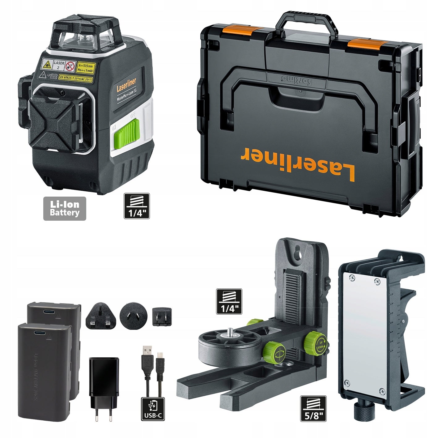 MasterPlane-Laser 3G Pro Laserliner cross laser extraordinary accuracy