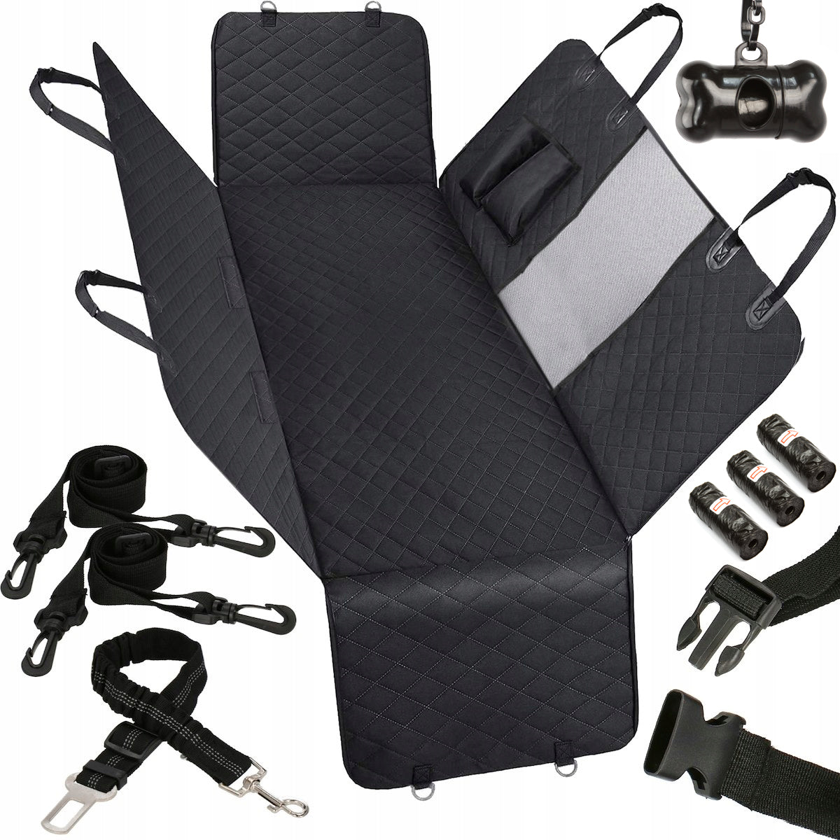 Mat for car plastic XL Mar-pol black 214 cm x 136 cm Brand Mar-Pol