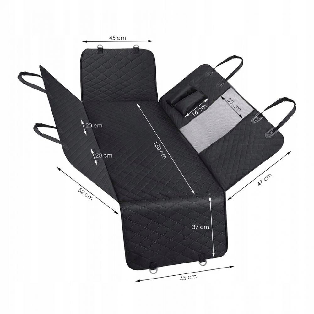 Mat for car plastic XL Mar-pol black 214 cm x 136 cm