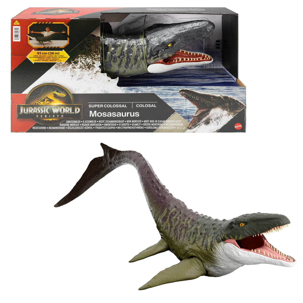 Mattel Jurassic World Great Mosasaurus JGB51