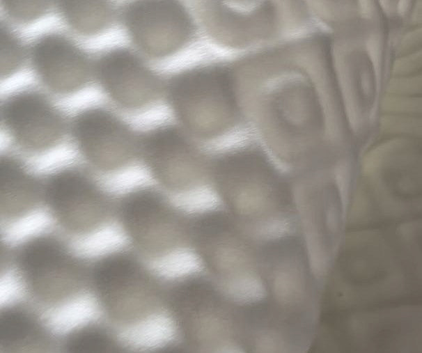 Mattress 120x200 x 5cm, H3, topper, profiled topper Model profilowany