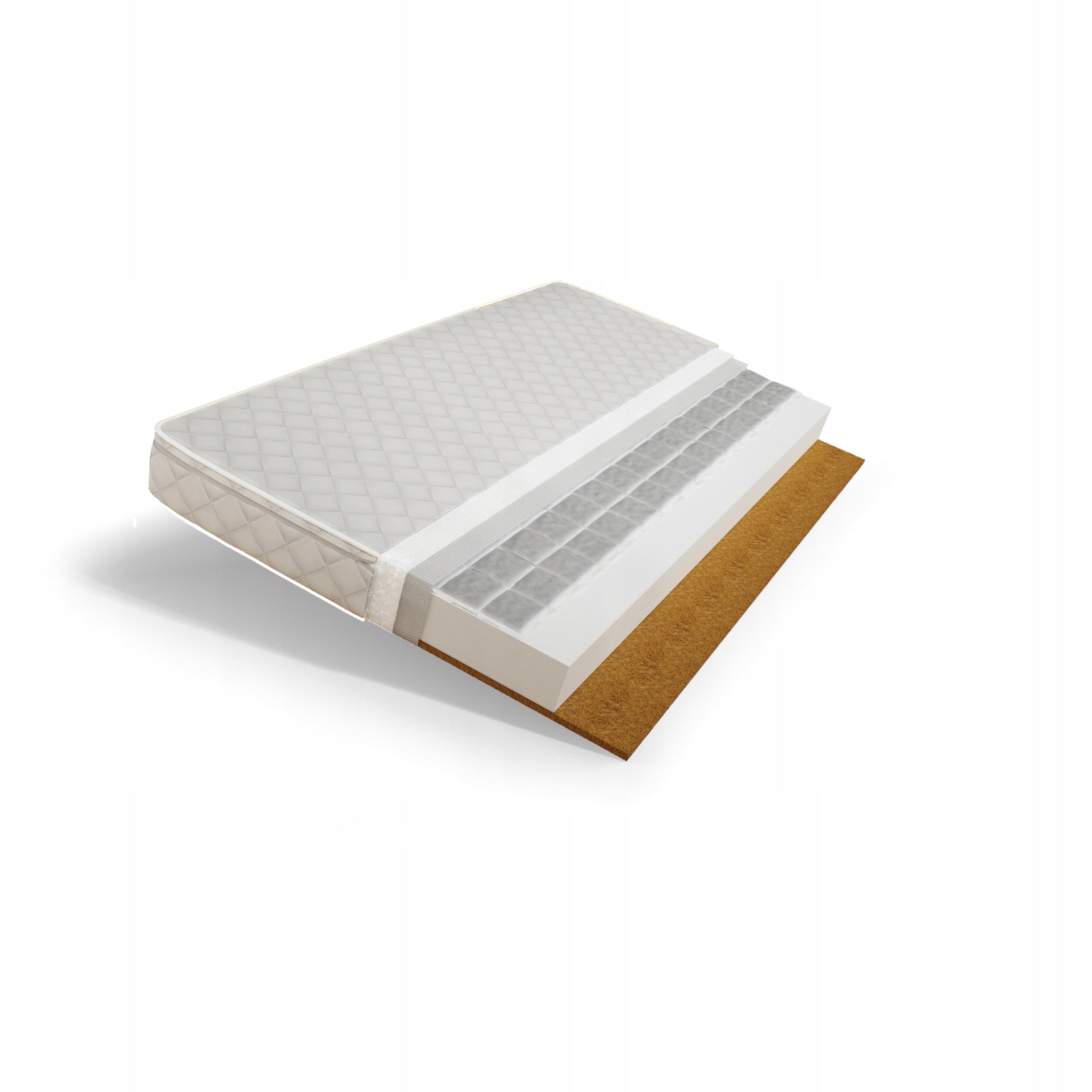 Mattress 60x120 Buckwheat Coconut For Bed 10 cm Foam Anti-allergic