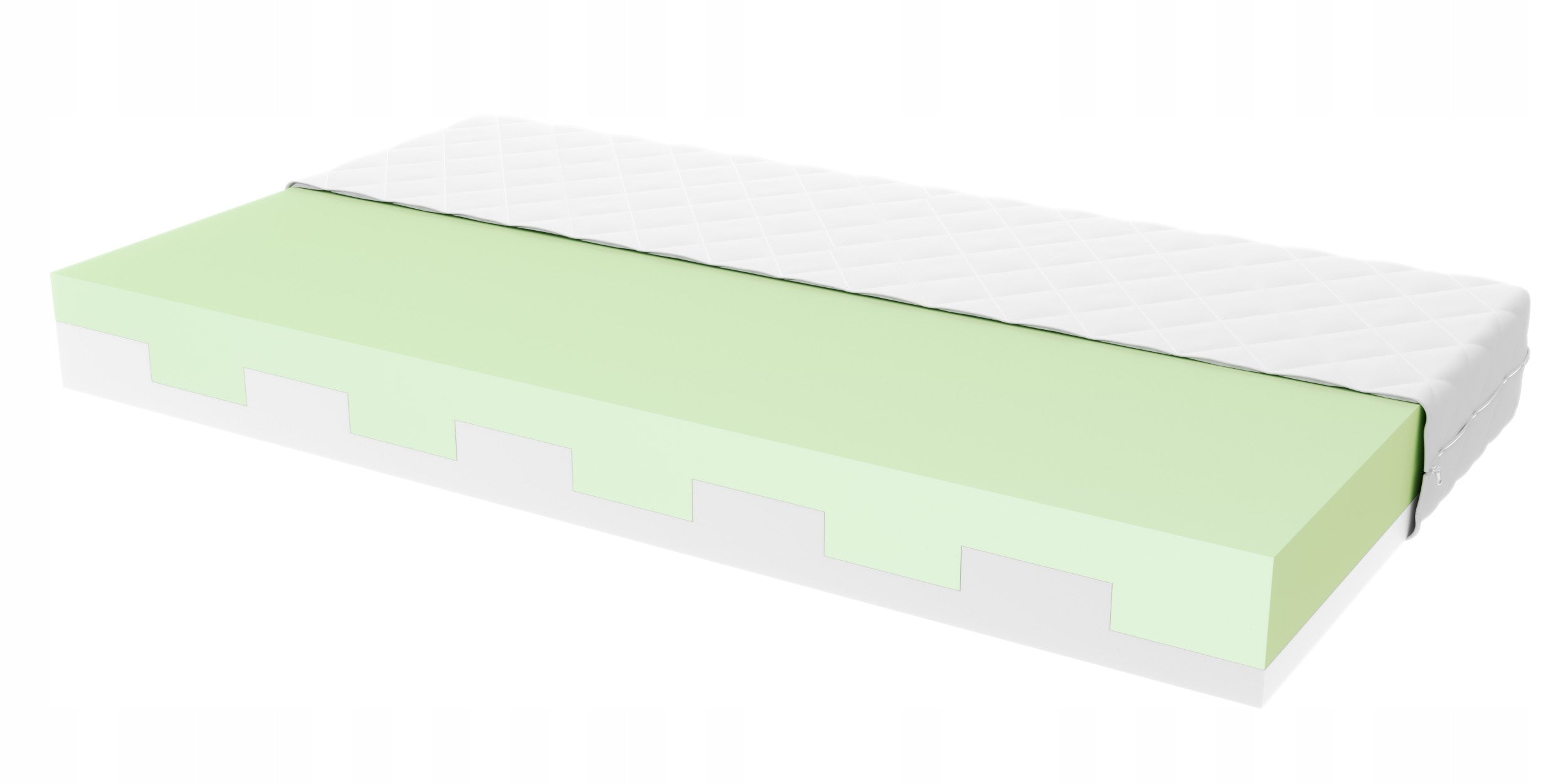 Mattress 80x160 polyurethane foam T25 zone CLASSIC Brand FDM
