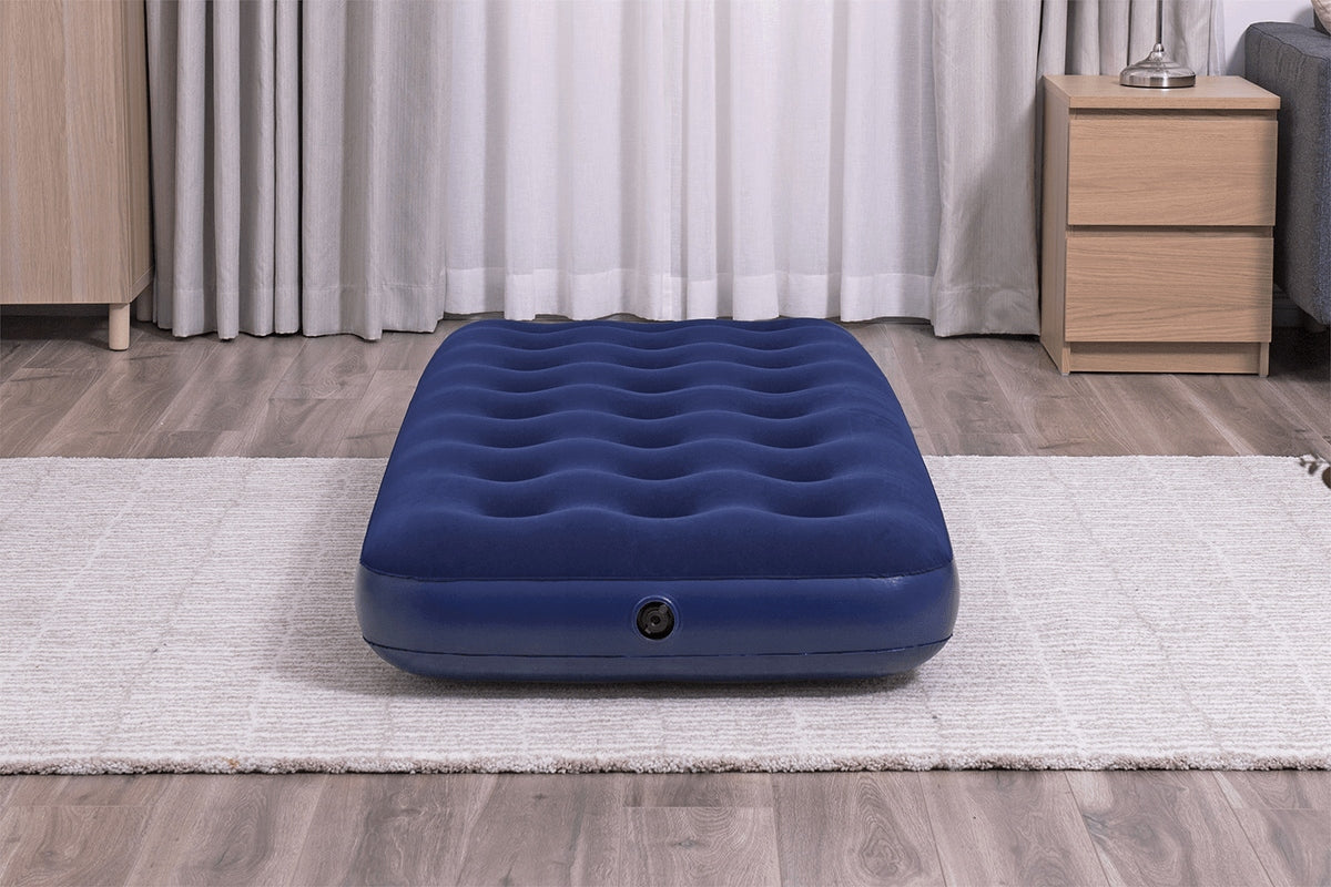 Mattress Inflatable Velour Single Sleeping 185x76 cm BESTWAY 67000 Manufacturer code 67000
