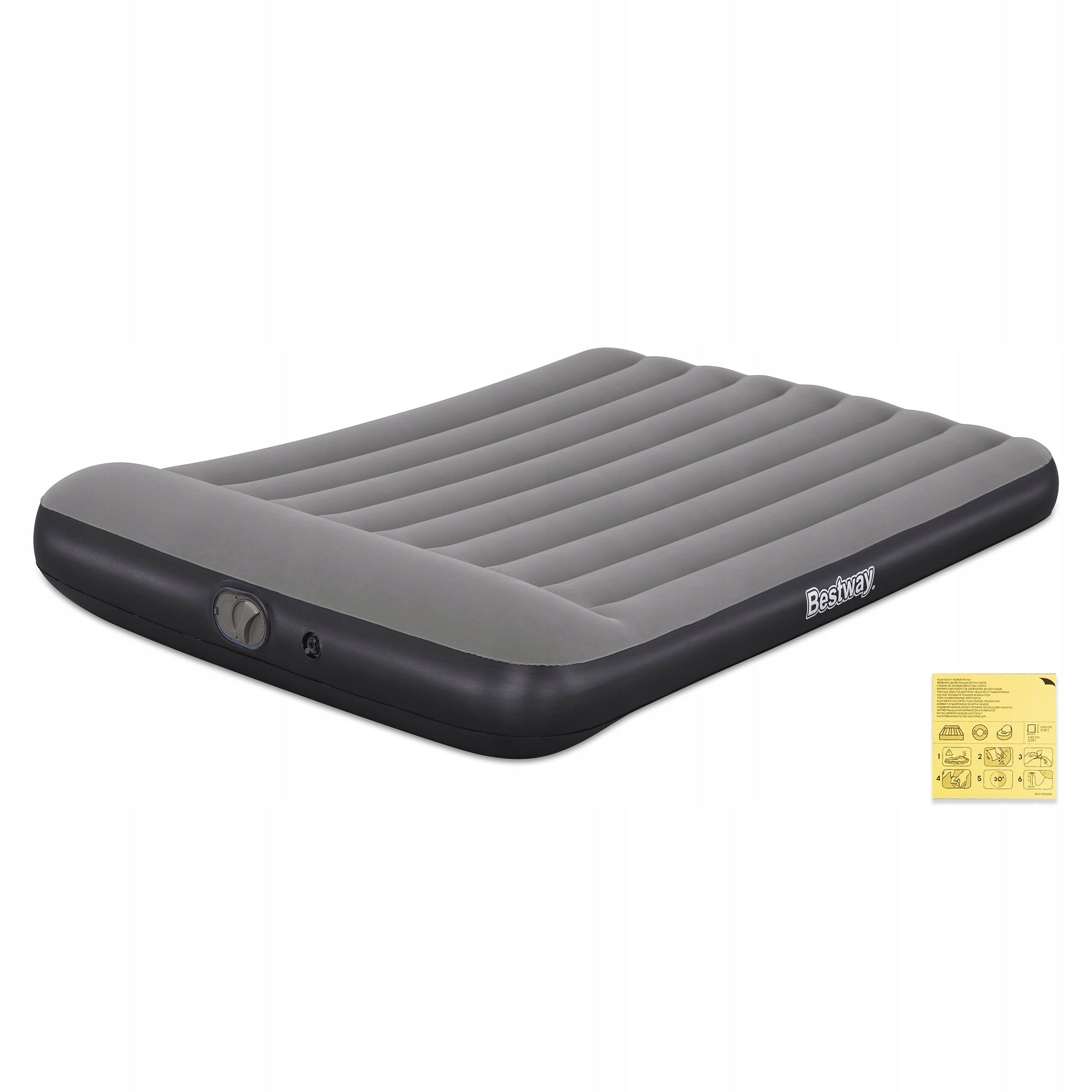 Mattress Inflatable with Pump for Sleeping High 2 persons Bestway 671BS MODEL 2026