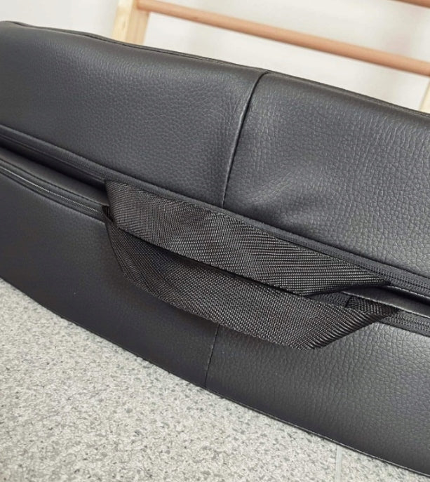 Mattress ROUND for Pole Dance 120x120x10 cm thick, durable BLACK Manufacturer code Materac pole dance czarny OKRĄGŁY
