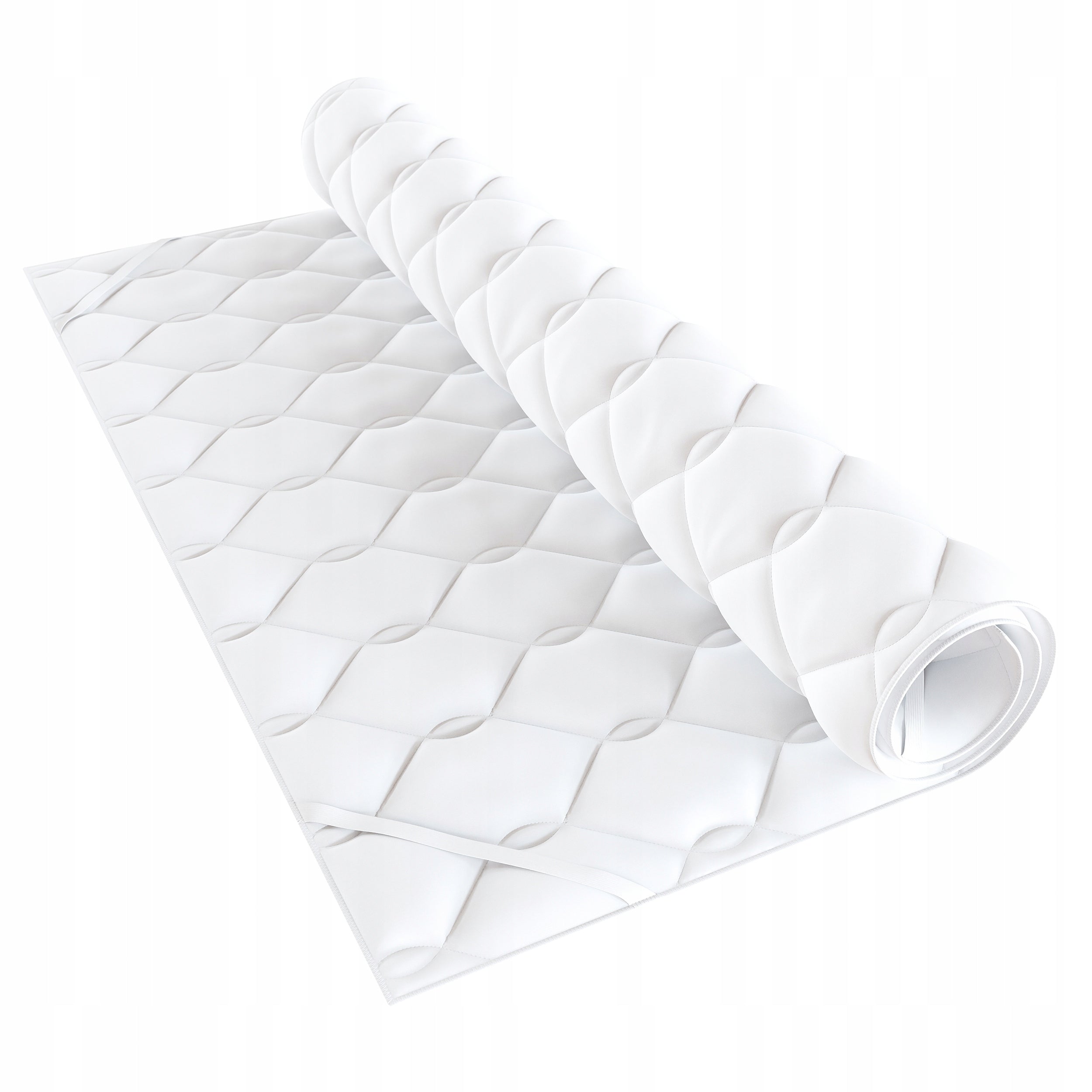 Mattress cover 120x200 topper with elastic band SABA Mattress height 2 cm