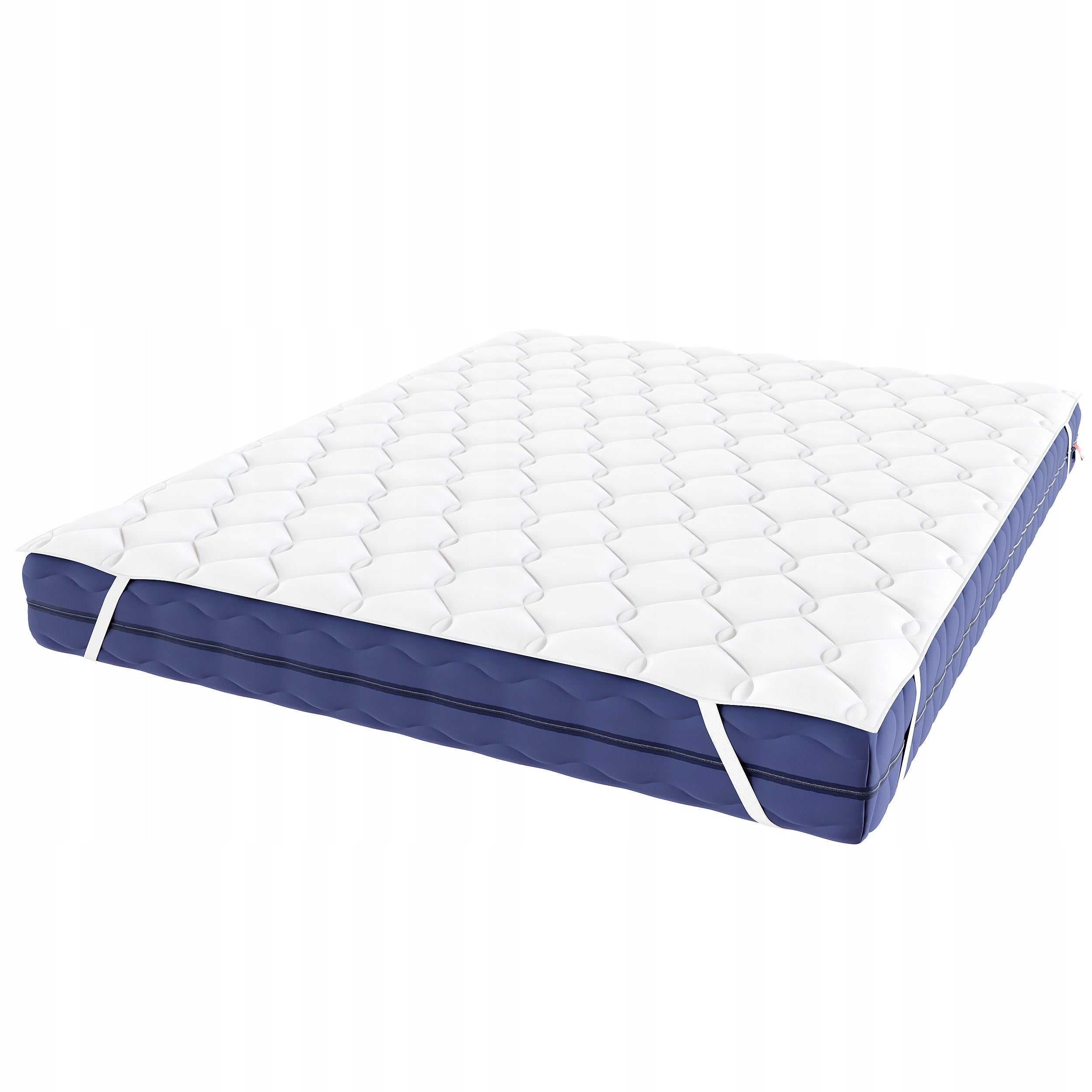 Mattress cover 160x200 topper with elastic band SABA Mattress height 2 cm