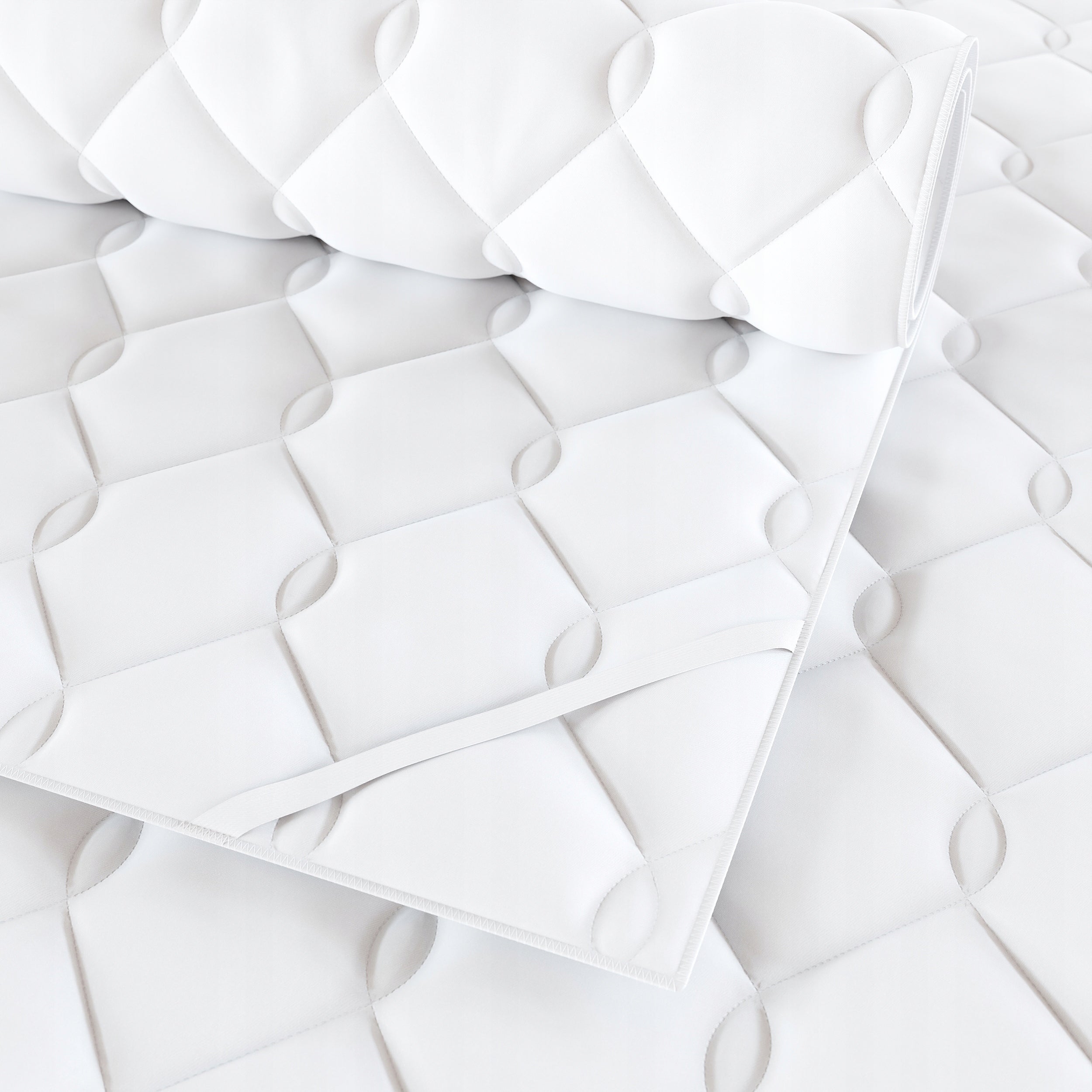 Mattress cover 160x200 topper with elastic band SABA Model Nakładka