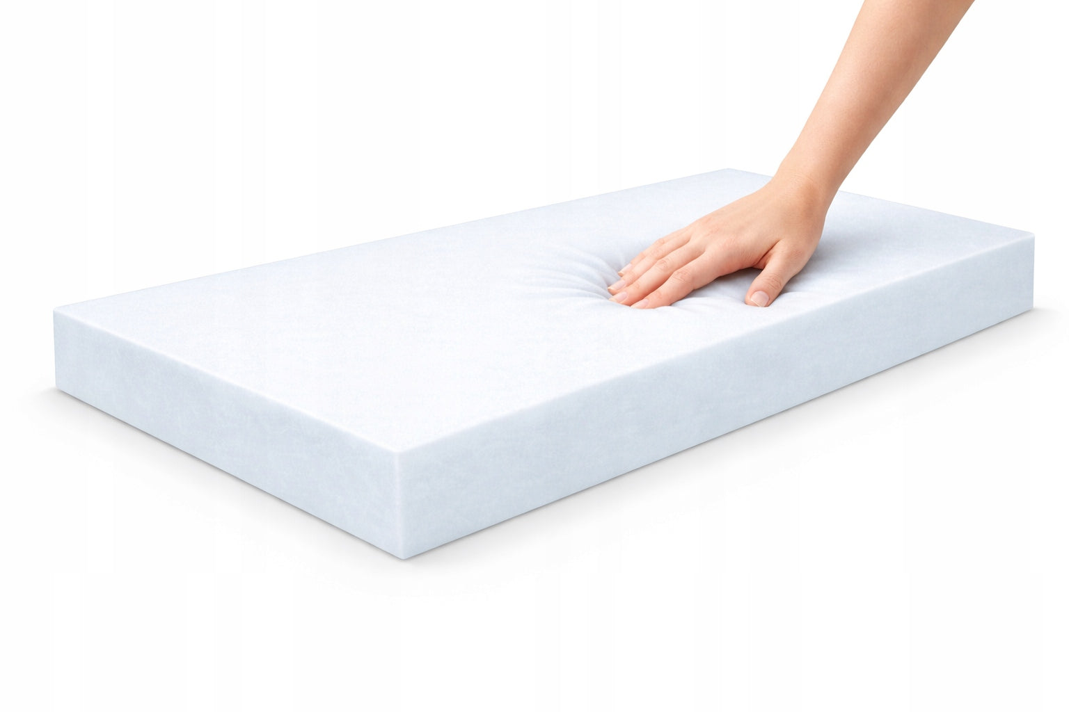 Mattress foam 140x70 10cm children's medium hard safe durable