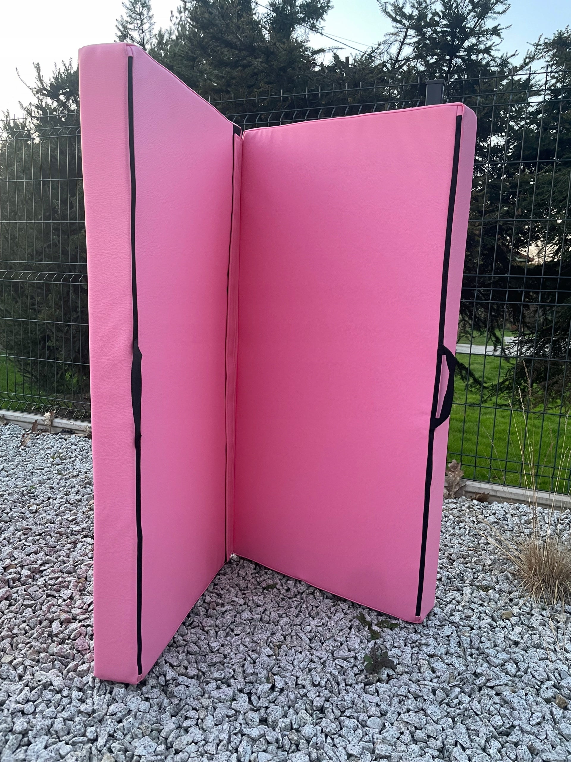 Mattress for Aerial Hoop/Aerial Silks 120x120x10 cm thick, solid! HIT! Manufacturer code Materac gimnastyczny składany