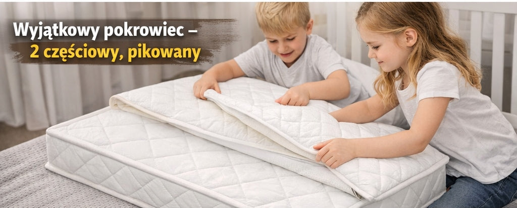 Mattress for cot 120x60 foam coconut children 60x120 cm for baby Packaging status original