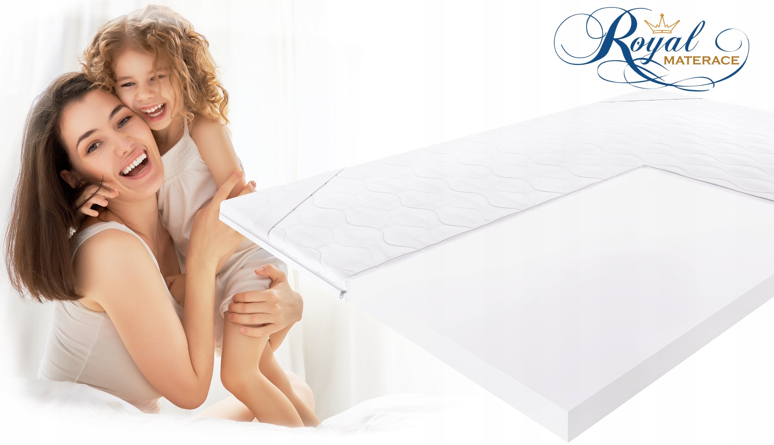 Mattress topper 120x190 PUR overlay - 5cm Brand Orchidea