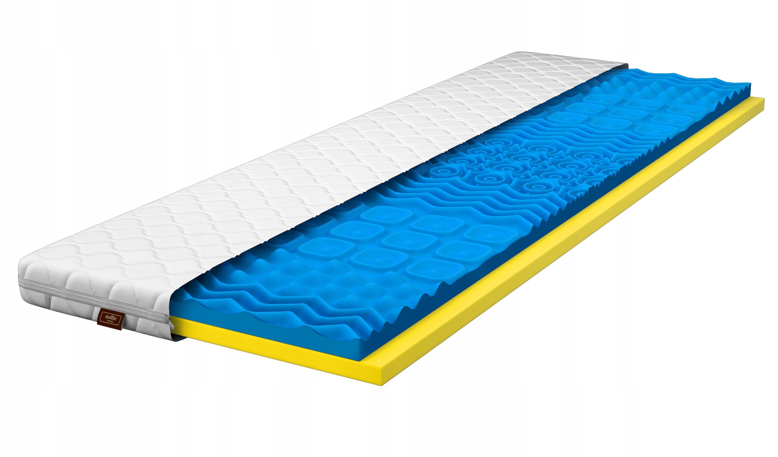 Mattress topper 160x200 massaging Topper comfortable 8cm for sofa H2 / H3