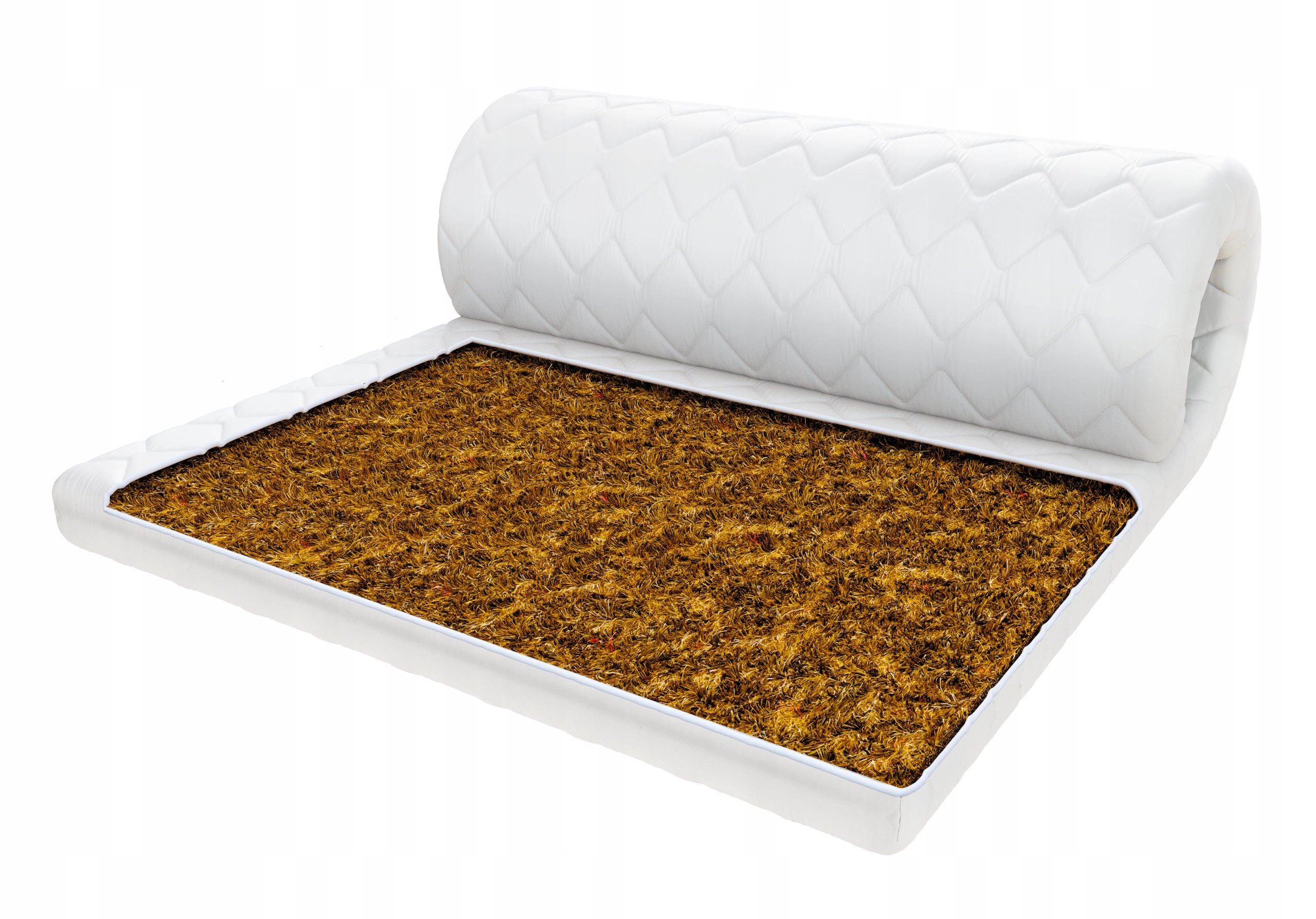 Mattress topper 90x200 coconut Topper 2 cm hard