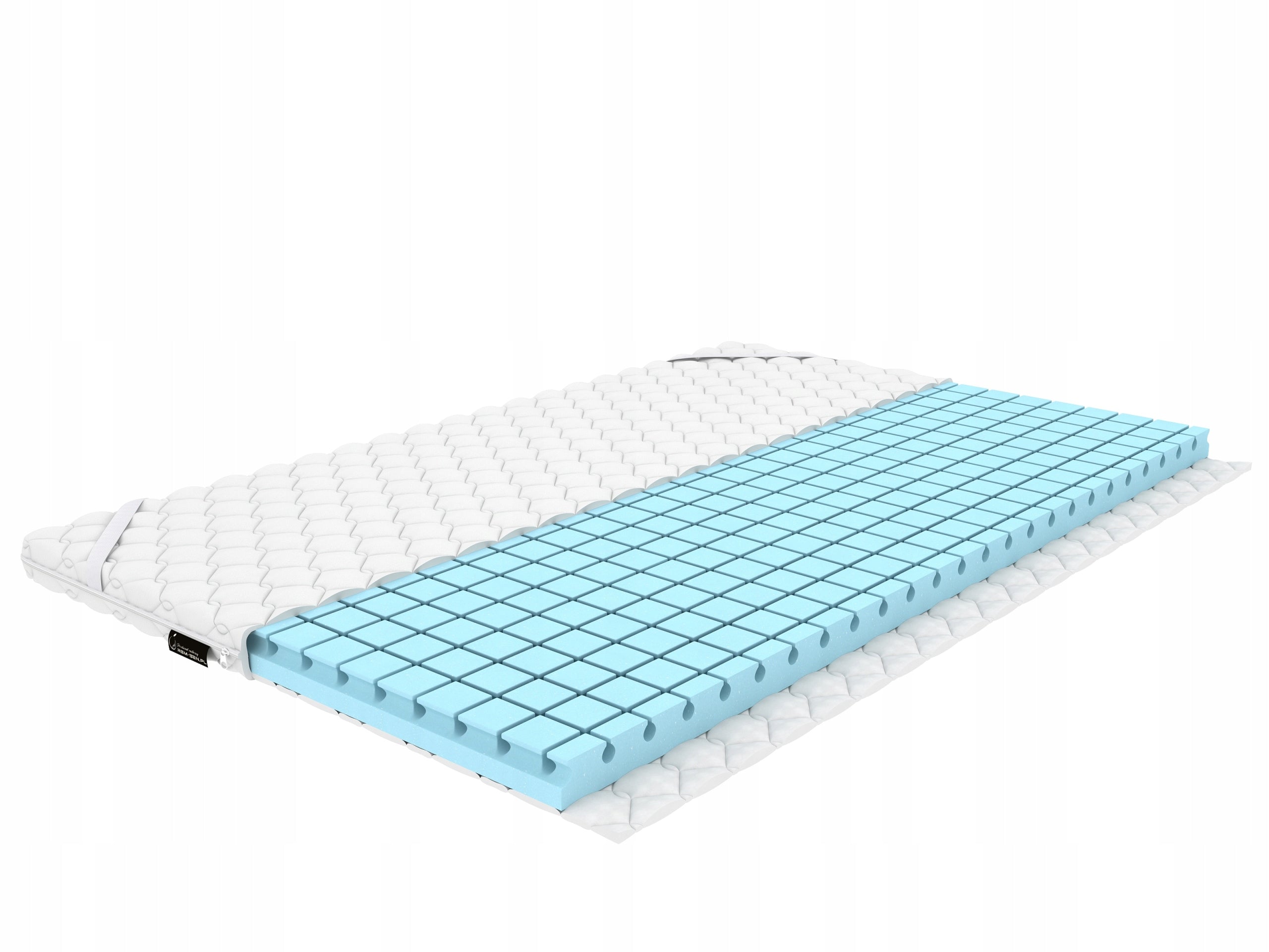 Mattress topper Top Cover 70x200 7cm H3/H4 3D support