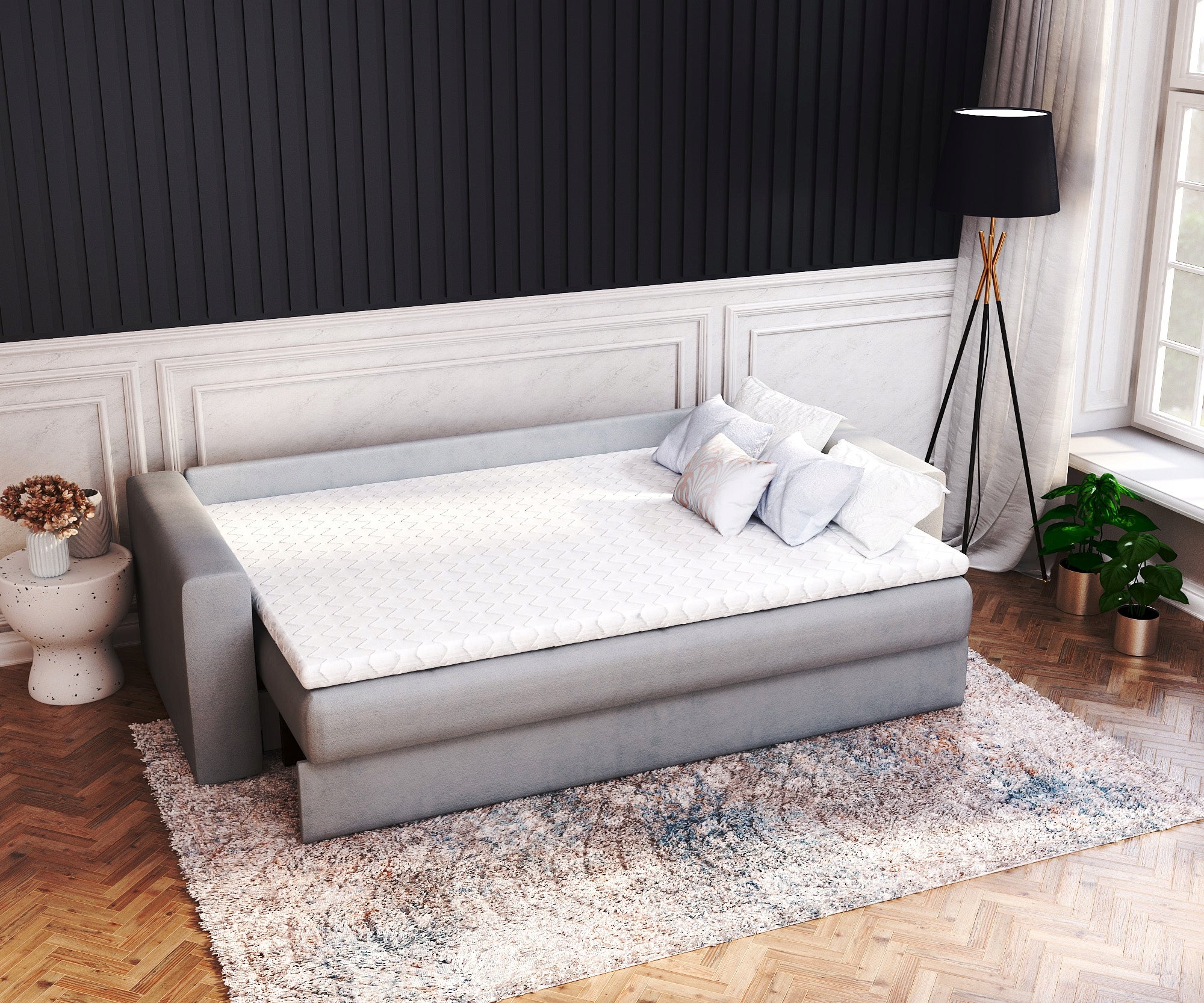 Mattress topper coconut 160x200 coconut mat Mattress length 200 cm
