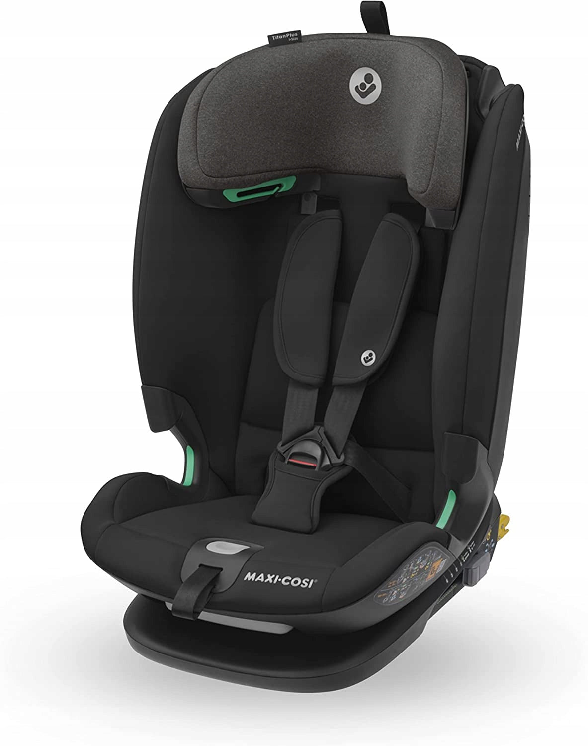 Maxi Cosi Titan Plus i-Size seat 9-36kg 76-150cm Authentic Black ISOFIX