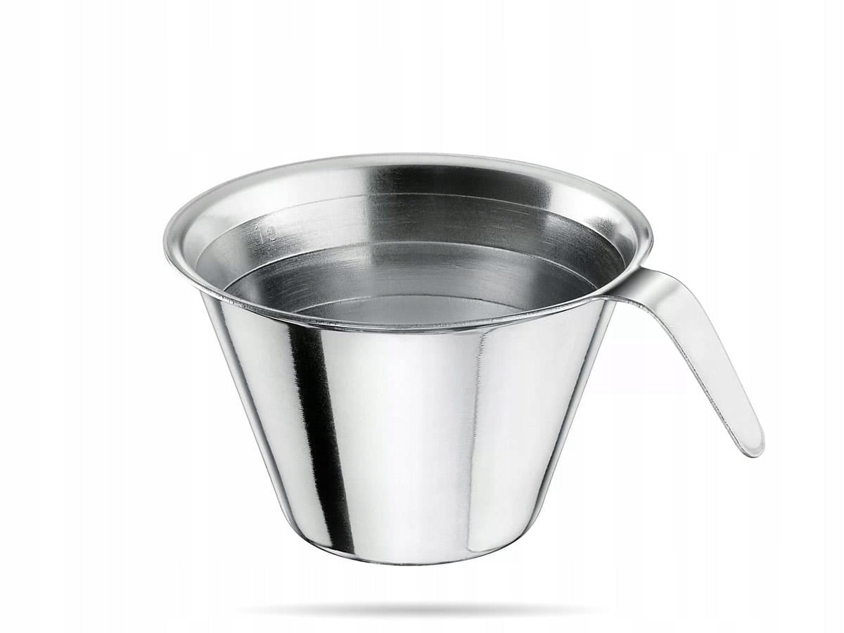 Measuring cup jug with handle 100 ml steel 18/10 BAREQ
