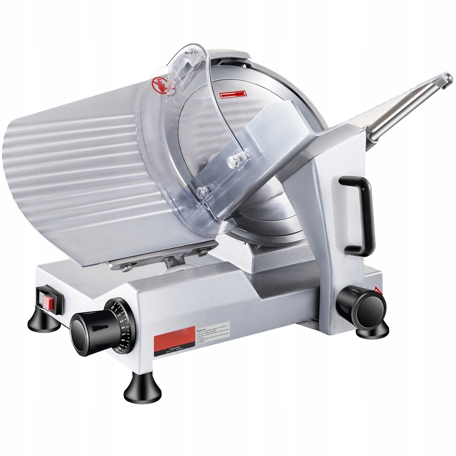 Meat Slicer 350-400RPM 0-0,47" 0-12MM Adjustable Thickness Brand SucceBuy