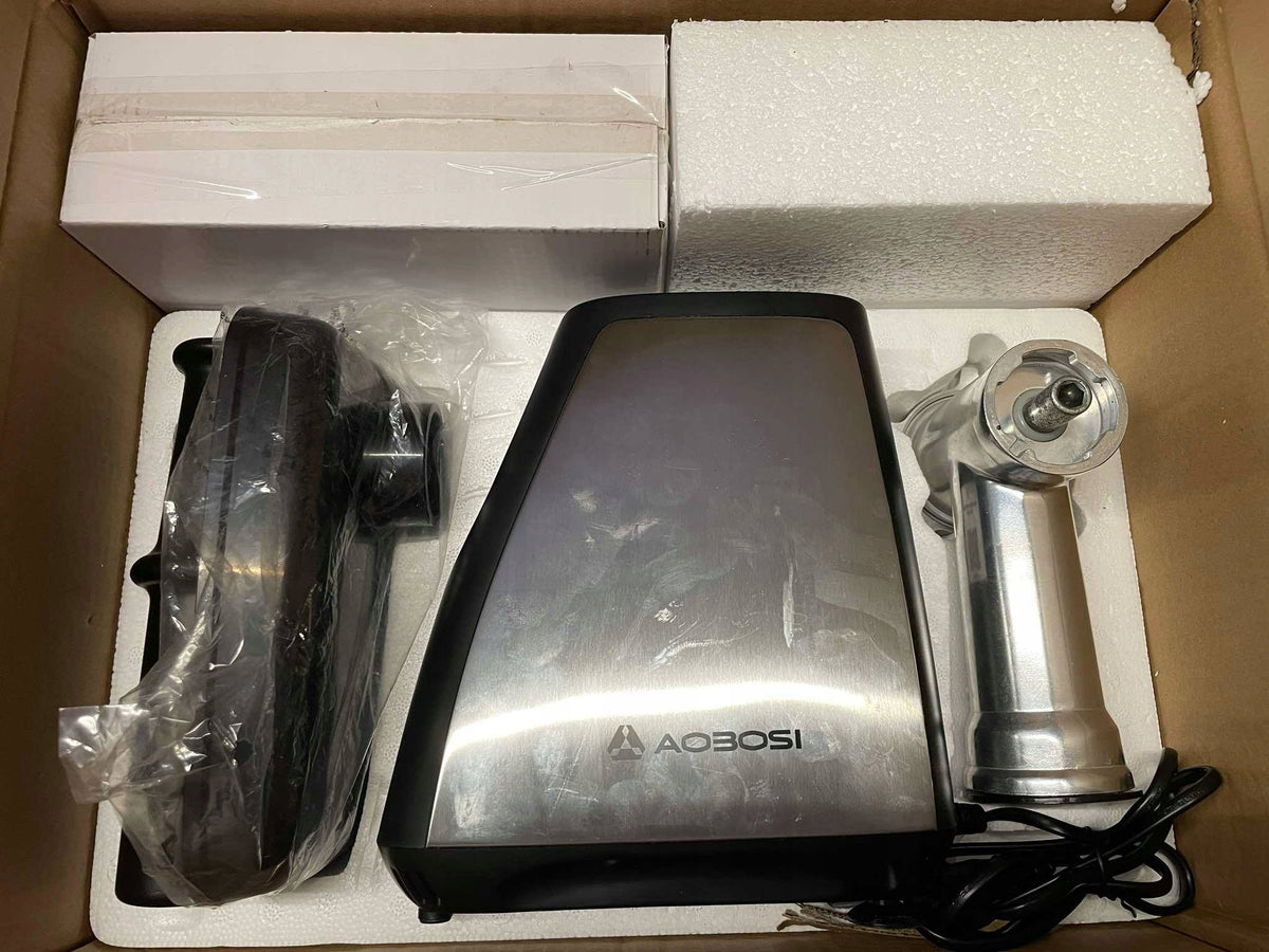 Meat grinder Aaobosi MGC04 silver/grey 2800 W Manufacturer code MGC04