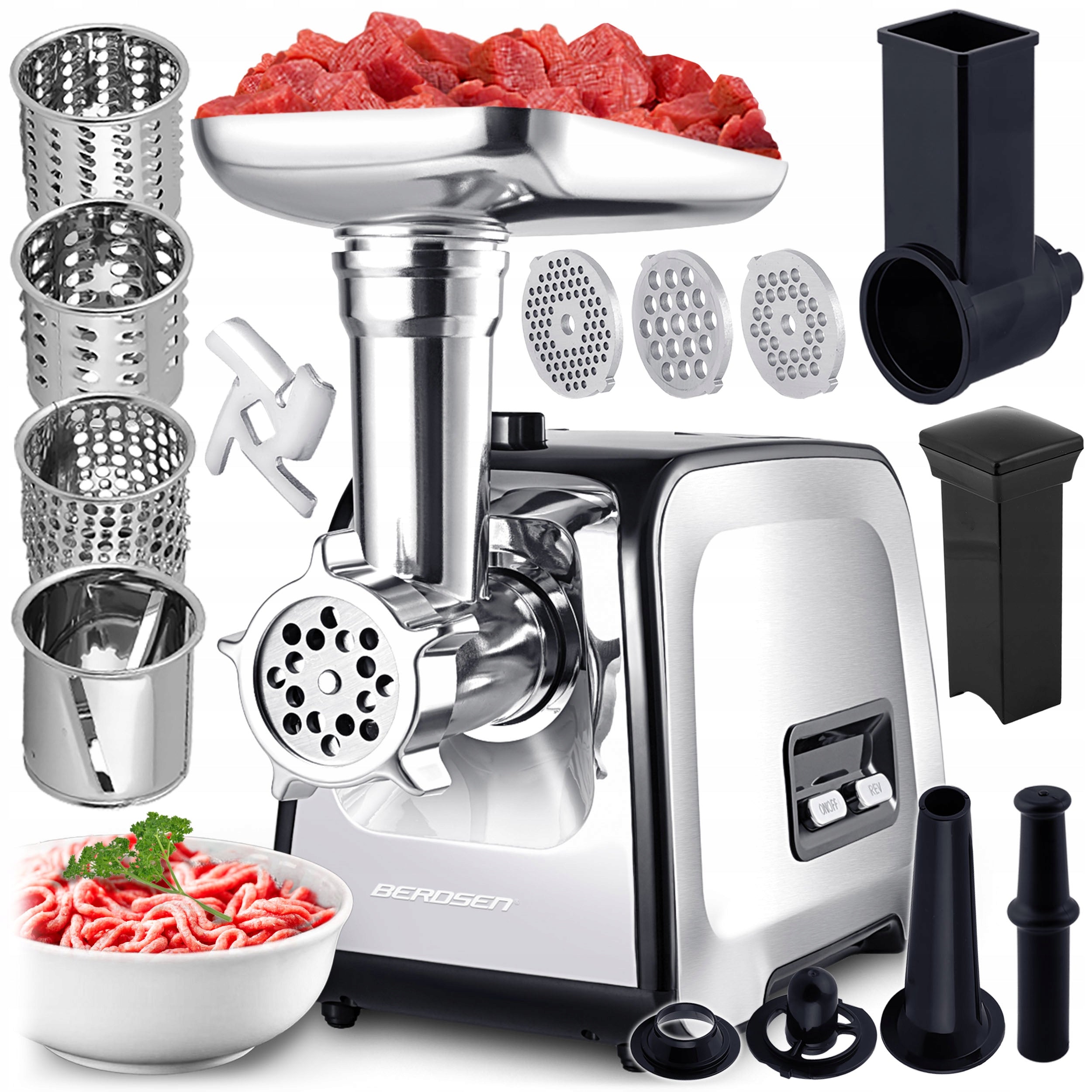 Meat grinder BERDSEN vegetable shredder