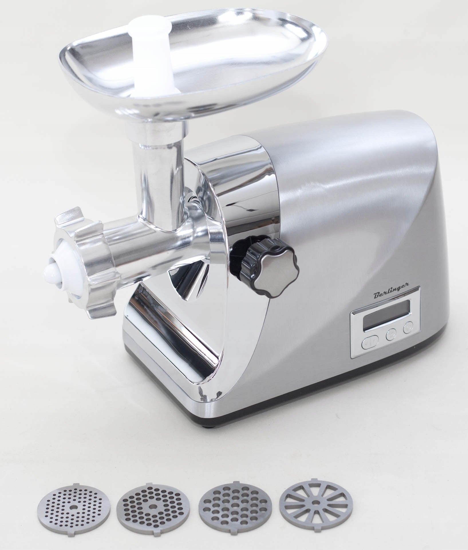 Meat grinder BERLINGER 2200W metal housing with LCD speed control Power rating 2200 W