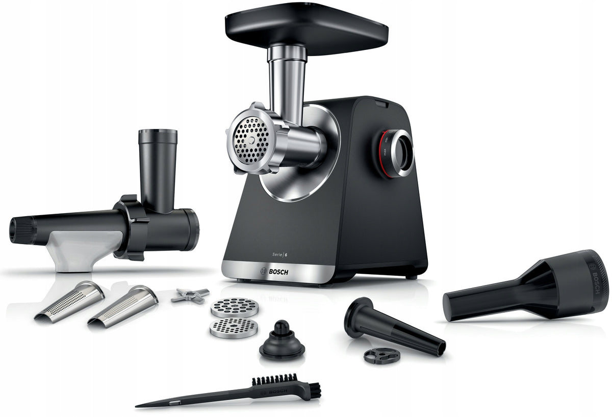 Meat grinder Bosch Series 6 MFWS650B 2100W 3.5 kg/min Juicer Reverse Manufacturer code MFWS650B