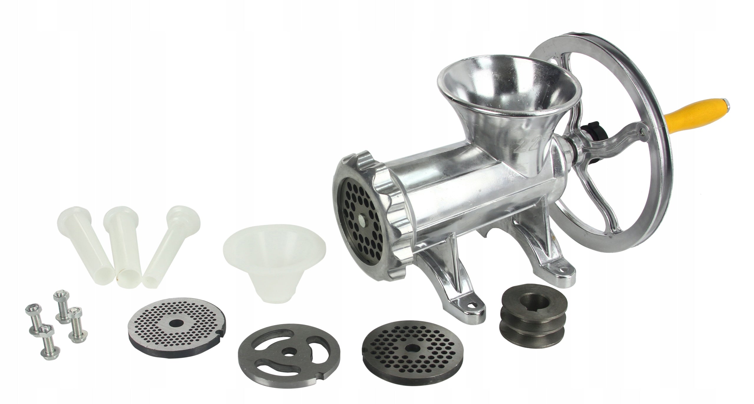 Meat grinder Dakota No. 22 silver/grey Model M90137