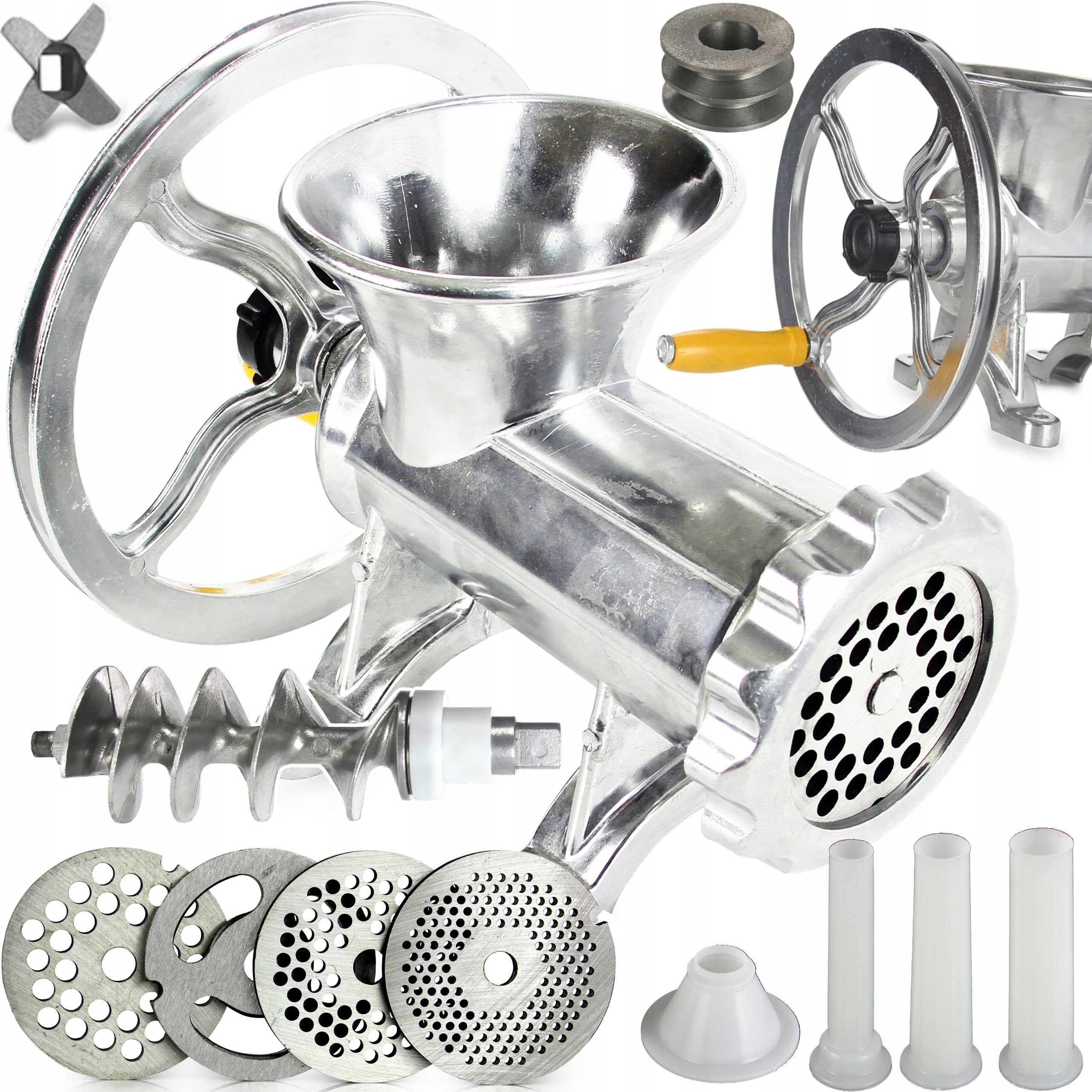 Meat grinder Dakota No. 22 silver/grey