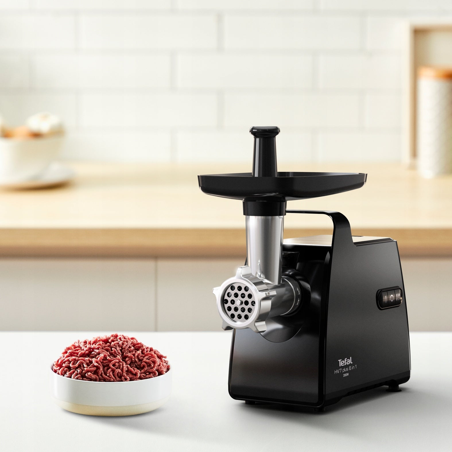 Meat grinder TEFAL NE553838 2000 W 6w1 2,8kg/min Brand Tefal