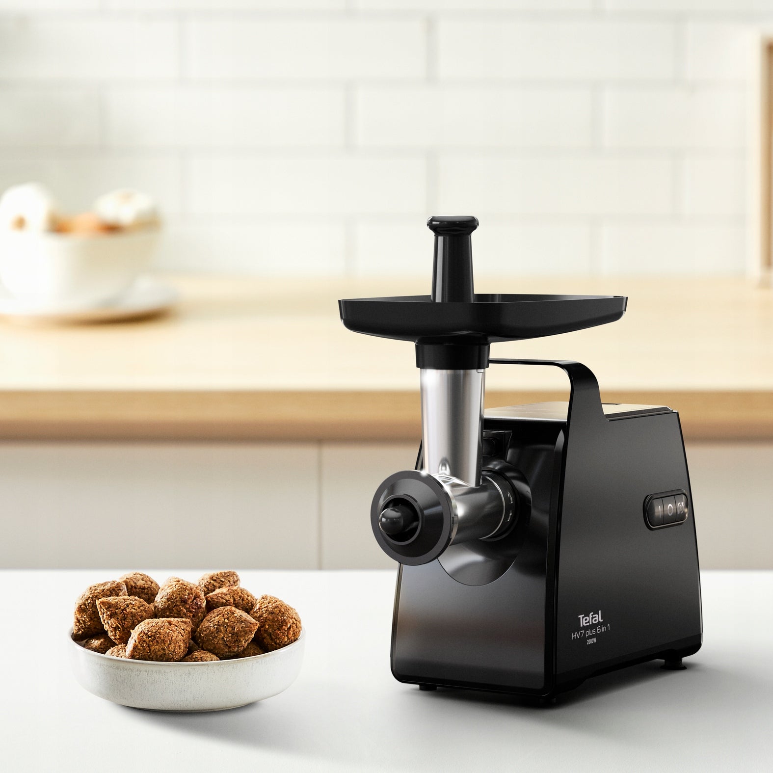 Meat grinder TEFAL NE553838 2000 W 6w1 2,8kg/min Power rating 2000 W