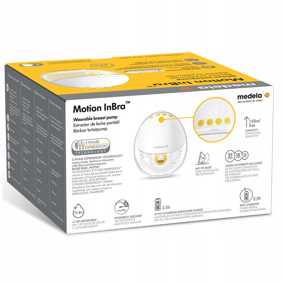 Medela Breast pump Motion InBra single electric shell Manufacturer of a medical device Medela