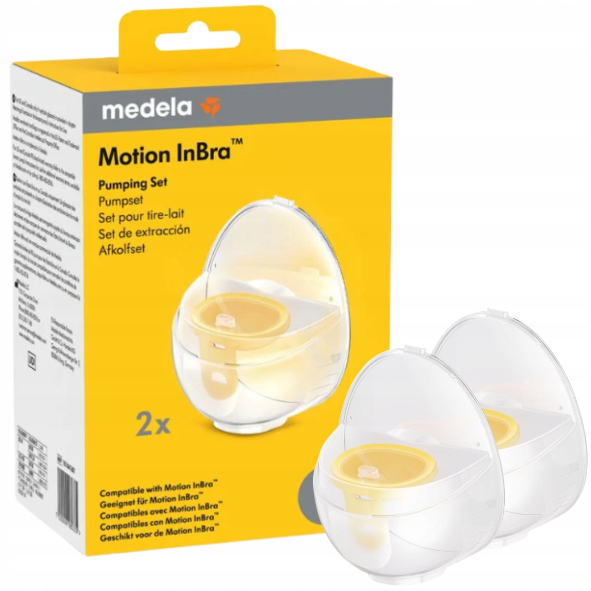 Medela Dual set for Motion InBra- Pumping set 24mm