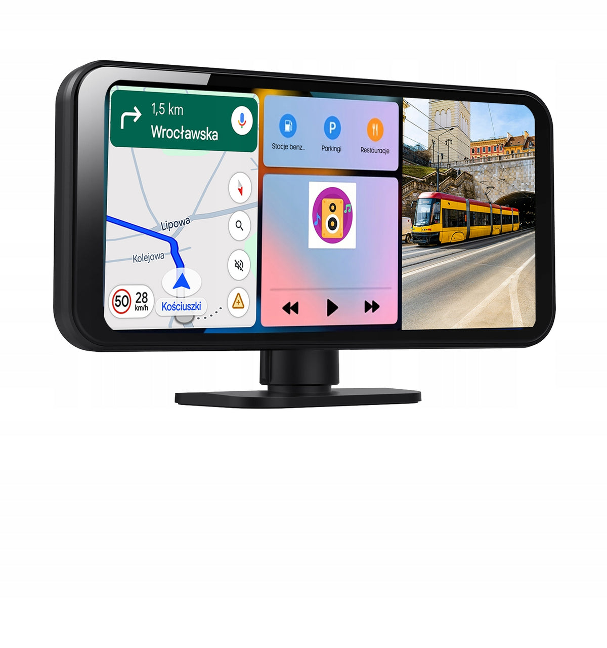 Media Station TRACER CR-PLAY 6.2 CarPlay Anroid Auto Camera Apple Brand Tracer