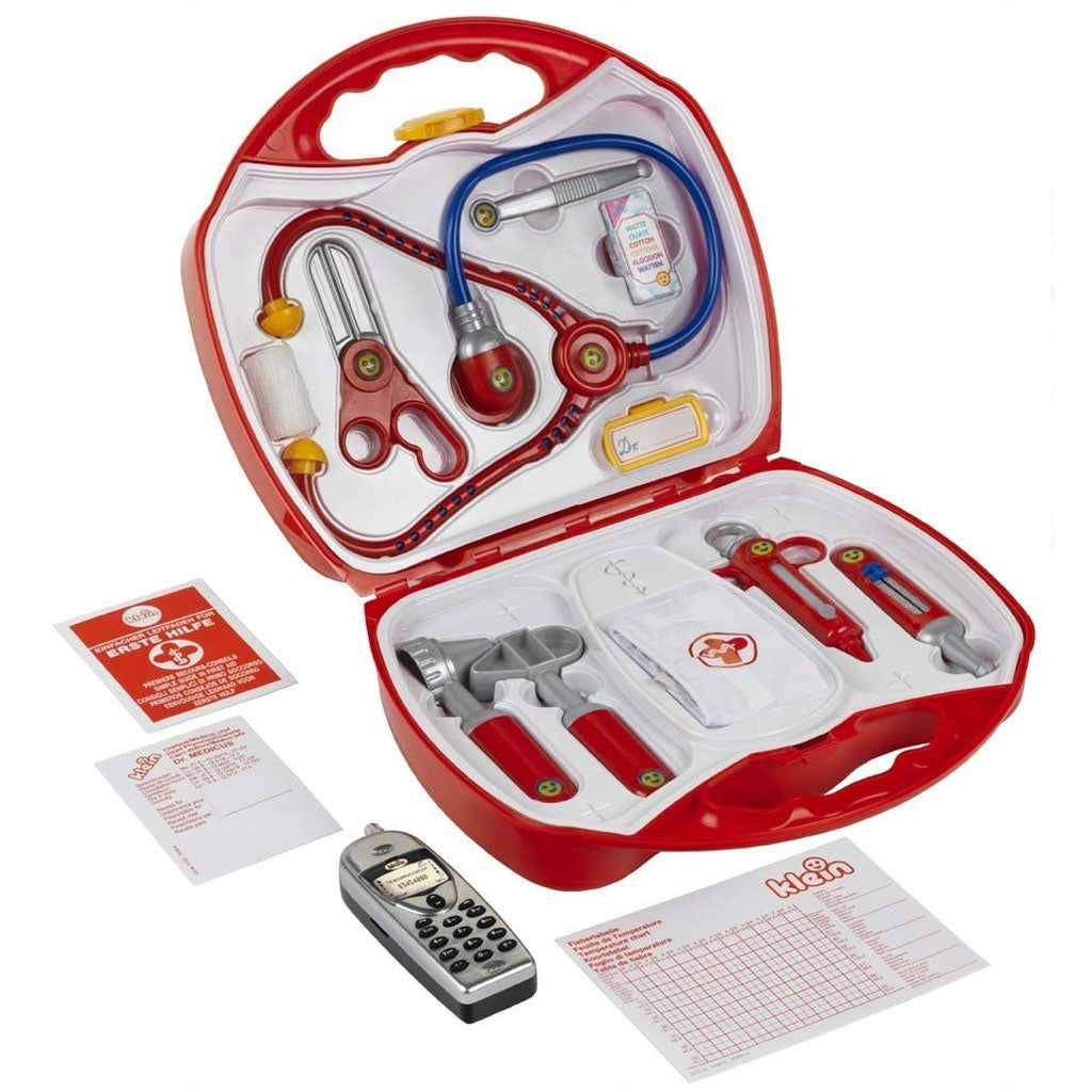 Medical kit in case with mobile phone Theo Klein 4350
