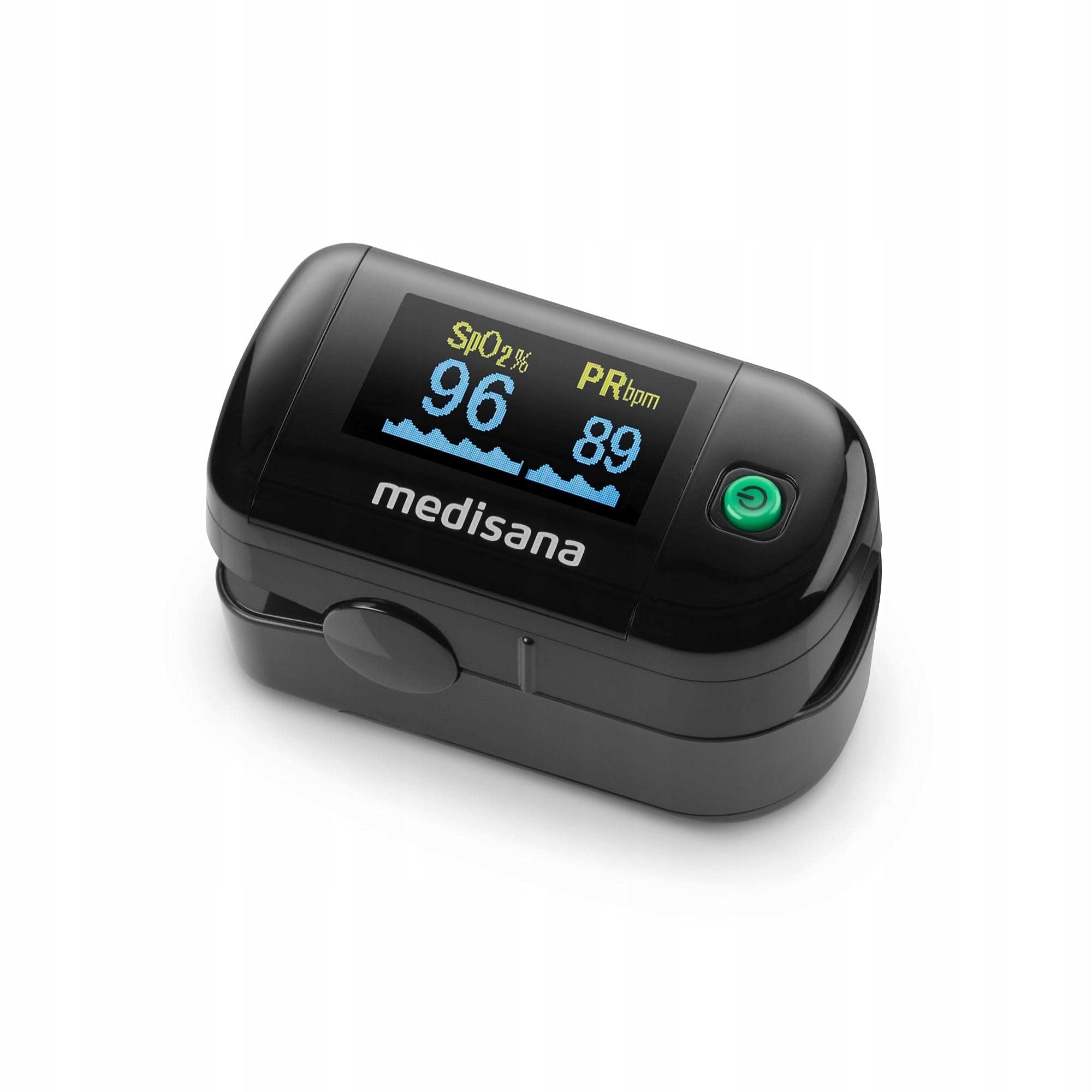 Medisana Pm 100 pulse oximeter Oled black measurement SpO2 heart rate