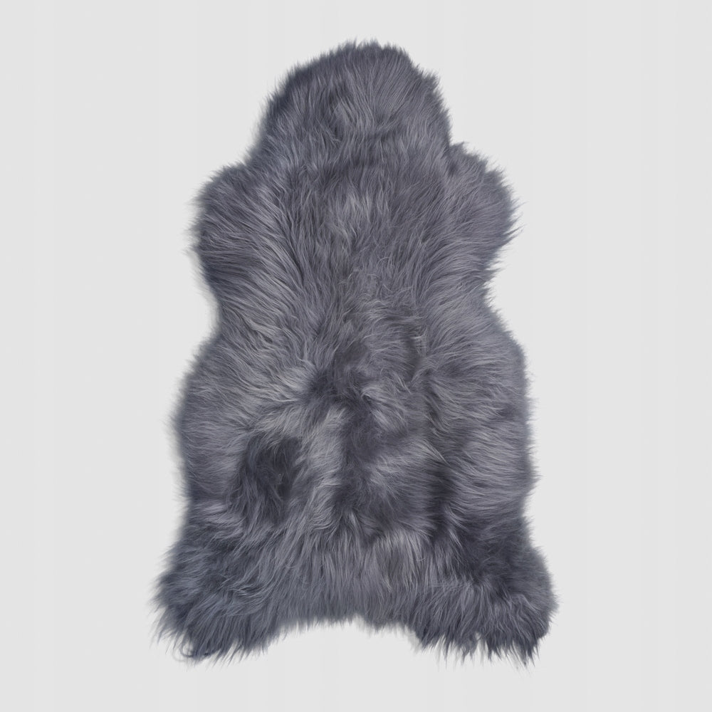 Medium gray sheepskin