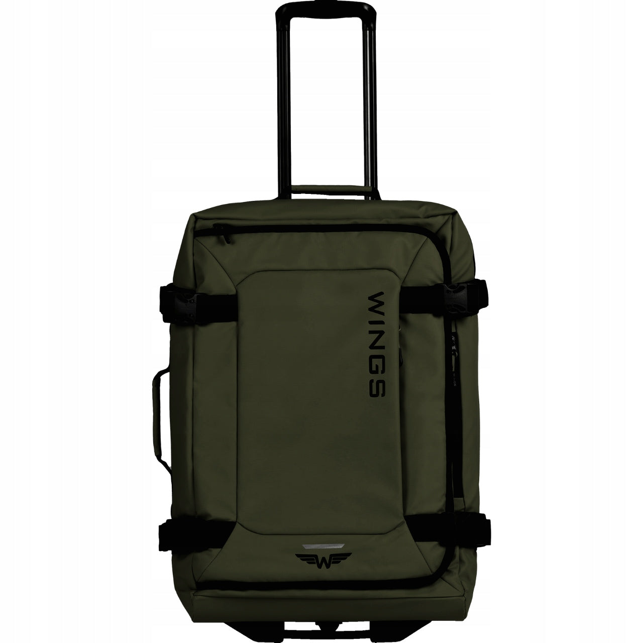 Medium soft suitcase WINGS 24" ROOK dark green Waterproof Green 58 l Manufacturer code 1809-TB-M-D.GREEN