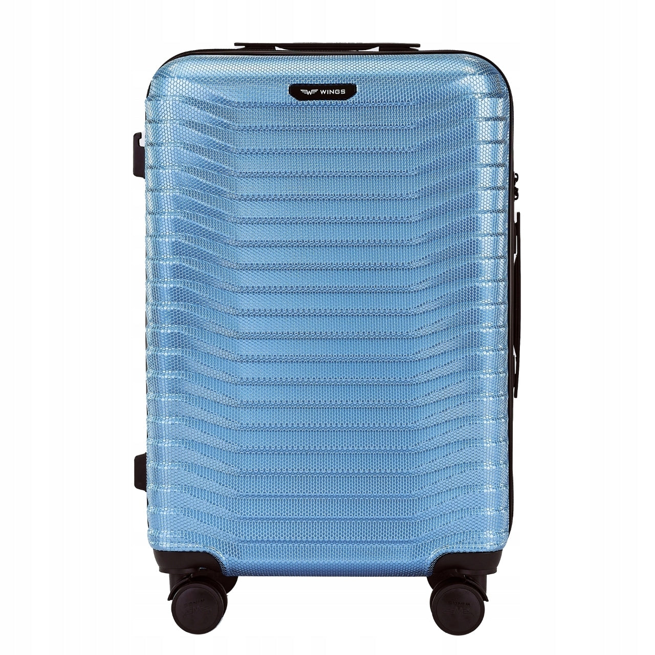 Medium suitcase WINGS premium TSA 100% polycarbon for holidays and business trips Packaging status original