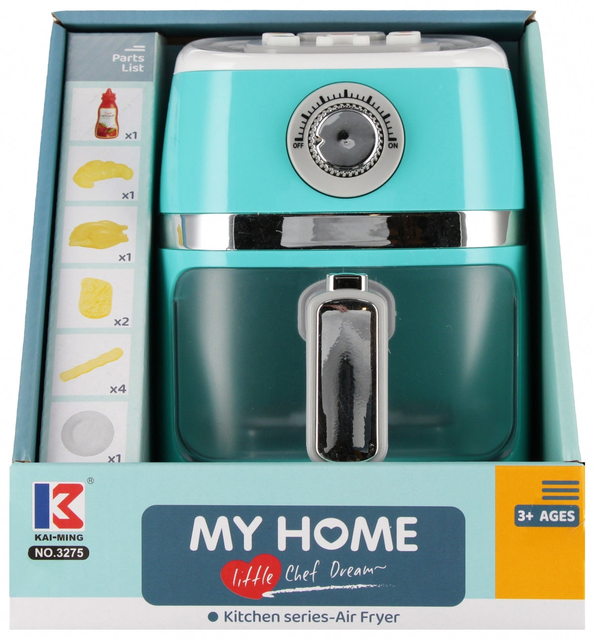 Mega Creative Air Fryer Battery Operated Kitchen Toy 568294 3+