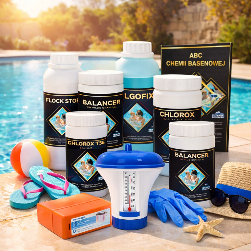 Mega Pool Starter Kit 10in1 Multitablets 200g Chlorine Shock Antialgae Packaging status original