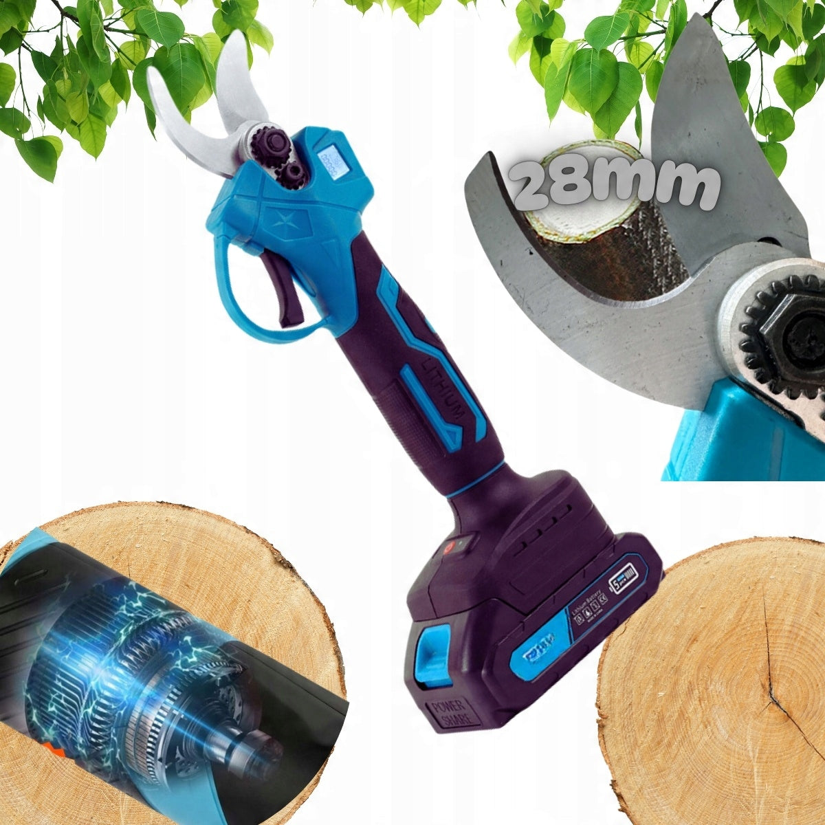 Mega SET PRUNER + SAW CORDLESS SAW 2XAKU 48V Manufacturer code 138396336