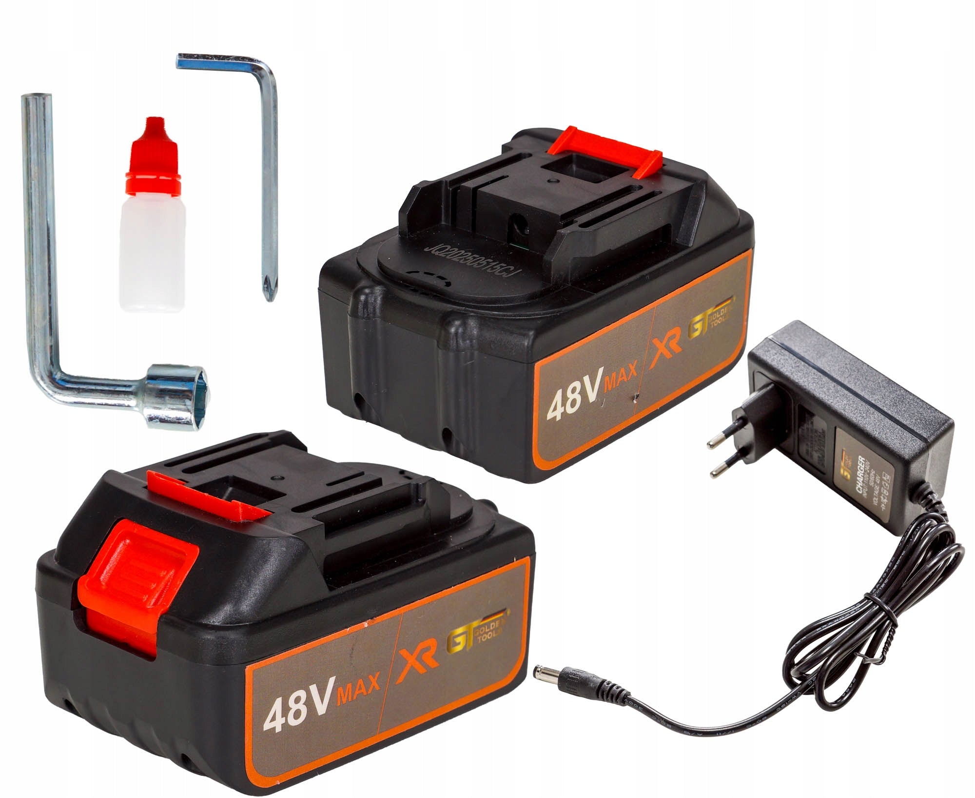 Mega SET PRUNER + SAW CORDLESS SAW 2XAKU 48V Power supply battery operated
