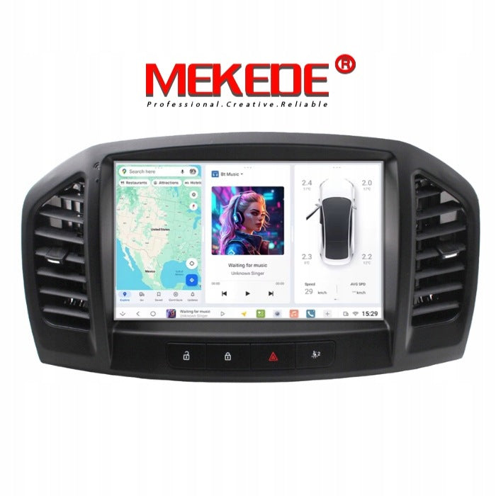 Mekede X10 Android Radio for Opel Insignia 2009-2013 | 2GB RAM / 64GB Storage | CarPlay, Bluetooth, GPS